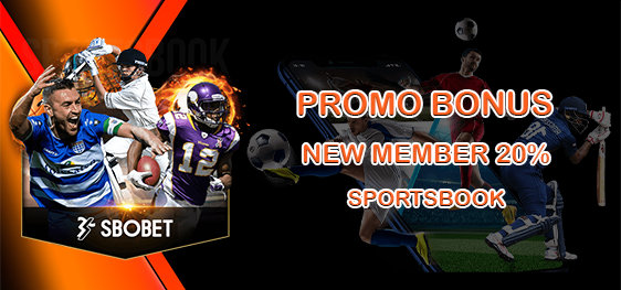 BONUS NEW MEMBER SPORTSBOOK 20%